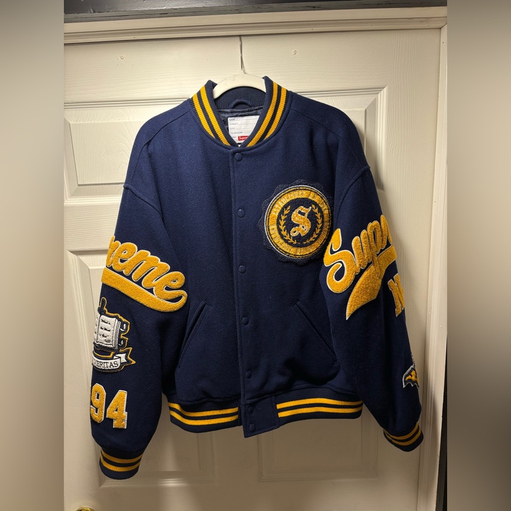 Supreme Veritas Varsity Jacket